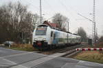 ostdeutsche-eisenbahngesellschaft-odeg/725198/4746-305-als-re9-mit-ziel 4746 305 als RE9 mit ziel Sassnitz bei der durchfahrt am Bahnbergang Storchennest bei Bergen auf Rgen) am 21.12.20