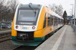 ostdeutsche-eisenbahngesellschaft-odeg/851343/1622-001501-der-odeg-steht-als 1622 001/501 der ODEG steht als RB51 mit ziel Rathenow im Bahnhof Brandenburg Hbf am 9.3.24