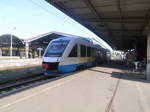 OLA VT 703 (648 297/797 D-OLA) als HEX4 mit ziel Goslar im Bahnhof Halle (Saale) Hbf am 15.5.17