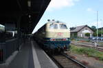 218 472 im Bahnhof Goslar am 2.6.22