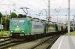 Rail4Chem in Wien-Meidling: das gab es noch am 30 Mai 2009, wann 185 543 mit einen Getreidezug Meidling durchfuhr.
