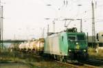 Scanbild von Rail4Chem 185 517 in Naumburg (Saale) am 28 September 2005.