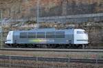 railadventure/607522/rail-adventure-103-222-steht-am Rail Adventure 103 222 steht am 6 April 2018 in Bad Schandau.
