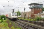 Railpool 185 717 durchfahrt am miesen 31 Mai 2012 Celle.