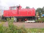 363 666-9 von Railsystems RP abgestellt in Halle (Saale) am 27.7.15