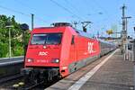 schön im licht stand RAG 101 099 mit NEX 1790 nach lörrach in hh-altona,14.06.25