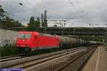 RHC 185 605 mit Kesselwagenzug  am 01.09.2019 in Hamburg-Harburg