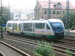 642 304 / 804 vom Trilex als RB60 mit ziel Dresden Hbf bei der vorbeifahrt am Bahnhof Dresden Freiberger Straße am 5.9.18