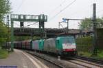 VPS 186 131 + VPS 186 245 mit Kohlewagenzug  am 08.05.2019 in Hamburg-Harburg