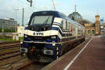 159 221 der VTG abgestellt im Bahnhof Dresden Hbf am 13.4.24