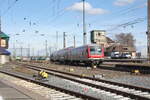 WFL/851350/er20-015-der-wflskl-verlaesst-als-re6 ER20-015 der WFL/SKL verlsst als RE6 mit ziel Chemnitz Hbf den Bahnhof Leipzig Hbf am 11.3.24