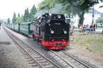 rugensche-baderbahn-qrasender-rolandq-rubb/751417/99-782-im-bahnhof-binz-lb 99 782 im Bahnhof Binz LB am 28.7.21
