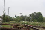 Alte und Neue Signal-Technik im Bahnhof Klostermannsfeld am 7.6.21
