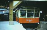 Th�ringer Bergbahn in der Talstation Obstfelderschmiede am 11.8.1976