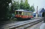 279 201 im Bahnhof Lichtenhain an der Bergbahn am 11.8.1976