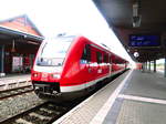 BR 612/570000/612-176--676-mit-ziel 612 176 / 676 mit ziel Erfurt Hbf im Bahnhof Arnstadt Hbf am 2.8.17