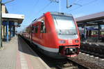 612 600/100 mit 612 178/678 im Bahnhof Gotha am 8.5.20