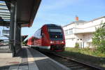 612 178/678 verlsst als RE3 mit ziel Glauchau(Sachs) den Bahnhof Gera Hbf am 8.5.20