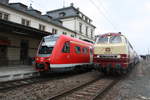 BR 612/730261/612-031531-mit-dem-re3-mit 612 031/531 mit dem RE3 mit ziel Gera gesellte sich neben die 218 105 und dem SVT 137 234 im Bahnhof Altenburg am 22.3.21
