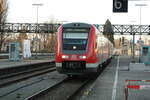 BR 612/736680/612-123623-mit-dem-re70-von 612 123/623 mit dem RE70 von Mnchen Hbf kommend bei der Einfahrt in den Endbahnhof Lindau Insel (ehemals Lindau Hbf) am 24.3.21