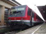 928 651 als RE6 mit ziel Lbeck Hbf im Bahnhof Bad Kleinen am 13.7.14