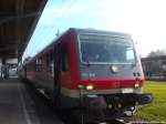628 434 und 928 446 als RE6 mit ziel Lbeck Hbf im Bahnhof Bad Kleinen am 2.10.14