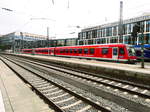 628 433 mit 628 XXX der Südostbayernbahn abgstellt im Münchener Hbf am 21.6.17