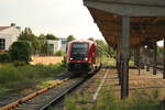 BR 641/711371/641-007-als-rb78-mit-ziel 641 007 als RB78 mit ziel Merseburg Hbf im Bahnhof Frankleben am 8.8.20