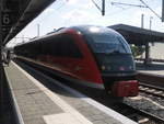 642 690 als RB36 mit ziel Wolfsburg Hbf im Bahnhof Magdeburg Hbf am 30.7.18