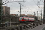 644 506/006 verlässt den Bahnhof Köln Messe/Deutz am 2.4.22