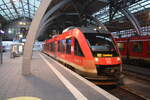 648 459/959 im Bahnhof Lübeck Hbf am 4.1.22