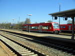 650 013 im Bahnhof Aulendorf am 9.4.17