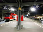 650 117 und SVT 137 234 im Bahnhof Friedrichshafen Hafen am 11.4.17