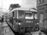 LVT 172 001 und 172 601 mit ziel Lauterbach Mole im Bahnhof Bergen auf Rgen am 23.8.14