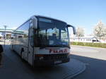 Ein Setra vom Busunternehmen Funk Touristik abgestellt auf dem Busbahnhof Friedrichshafen Hafenbahnhof am 10.4.17