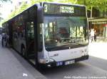 Gelenkbus des Hamburger Cityverkehr (HVV) am Hbf am 8.6.13