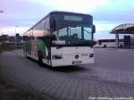 SEV Bus von Becker-Strelitz Reisen Neustrelitz aufm Busbahnhof in Bergen auf Rgen am 15.4.13