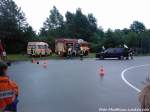 Feuerwehr-Rettung-Übungsvorstellung beim Stadtteilfest & Blaulichttag in Bergen auf Rügen am 29.6.13