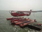 Wasserflugzeug (Umgebaute Chestner) beim Lauterbacher Hafenfest am 26.7.13
