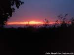 Sonnenaufgang ber der Insel Rgen / aufnahme in Putbus am 5.9.11