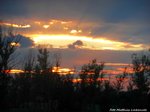 Sonnenuntergang ber Sachsen-Anhalt´s Altmark am 3.10.16