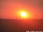 Sonnenaufgang in Sachsen-Anhalt am 7.8.15