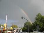 Ein Regenbogen in Putbus am 30.5.15