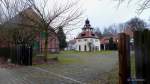 Taubenschlag mit Glockenturm (Denkmalschutz) auf einer Hofanlage in Lutterloh.