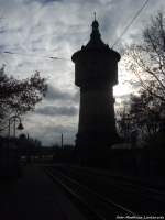 Wasserturm in Halle (Saale) am 21.11.14