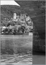 Ein Blick auf das Schloss von Heidelberg.