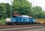 194 178-0 mit einem leeren Weichenzug in K�ln-west.
