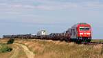 DB 245 027 mit SyltShuttle auf dem Weg nach S�den. Wiedingharder Neuer Koog 28.06.2026
