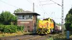TKSE/EH 541/ 275 834-0 mit G�terzug. Abzw Tiefenbroich 07.06.2024