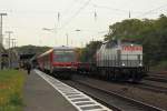 Strabag 203 166-4 in K�ln West am 17.10.2012